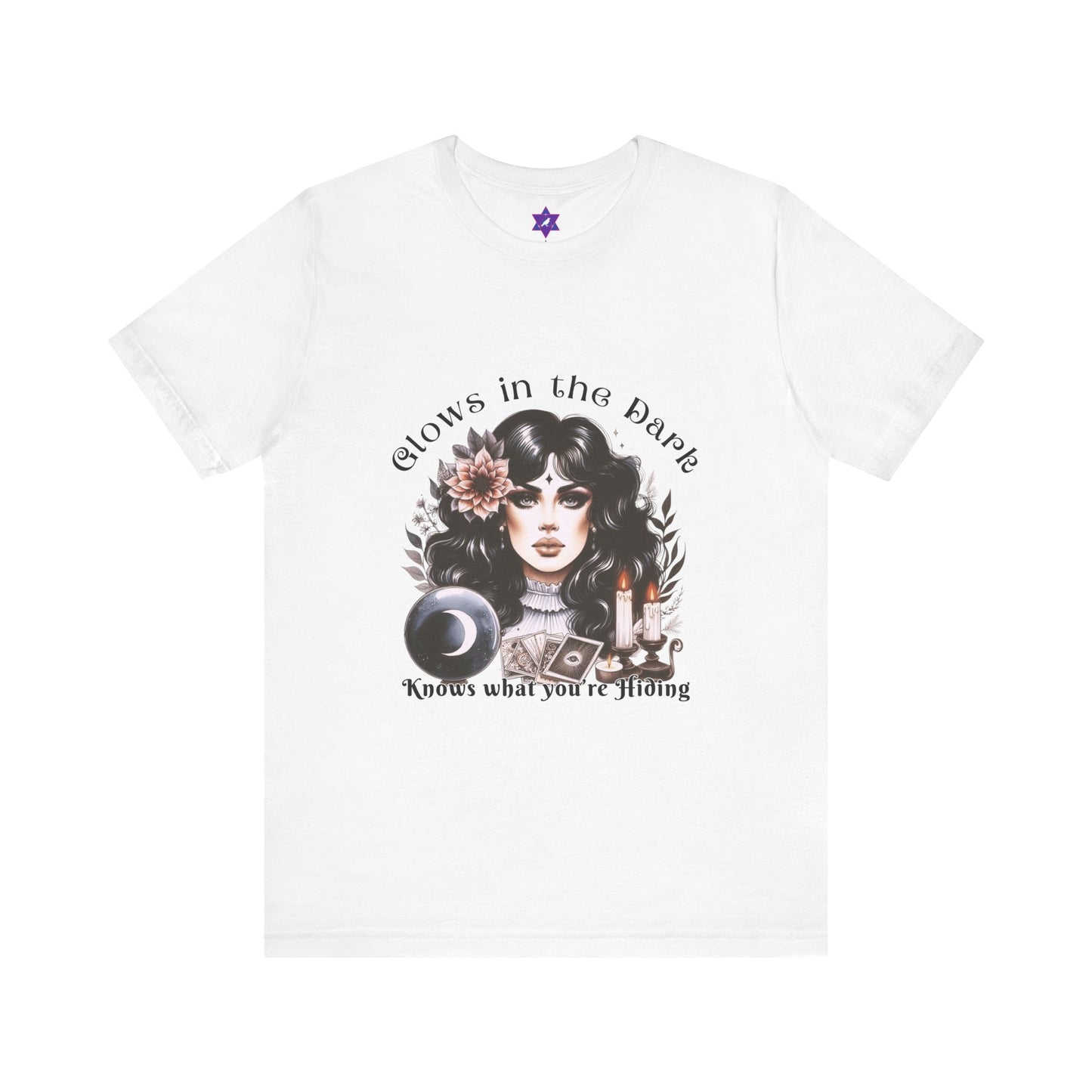 VibeCheck Tee – Glows in the Dark and Knows What You’re Hiding | Mysterious, Magnetic, Intense