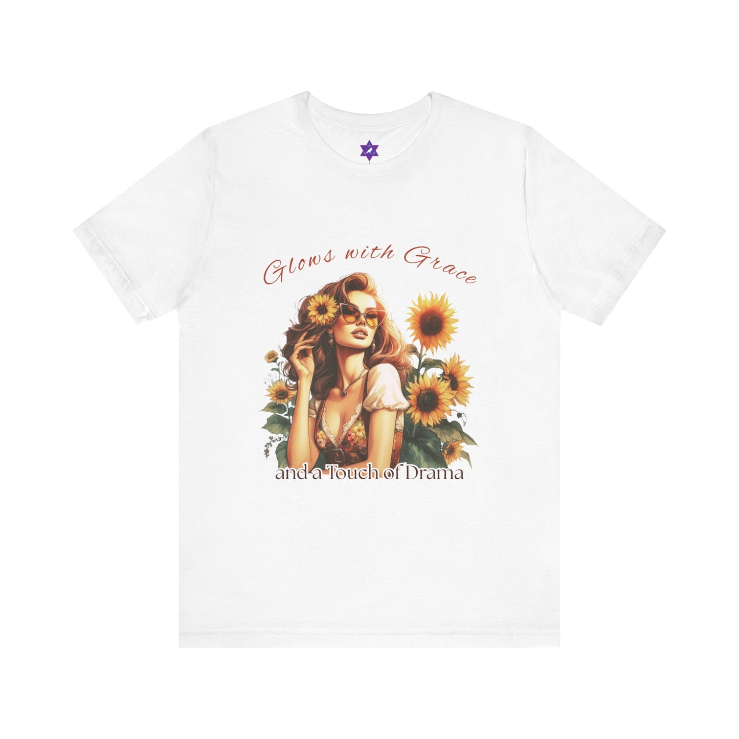 Vibe Check Tee – Glows with Grace and a Touch of Drama | Radiant, Expressive, Magnetic