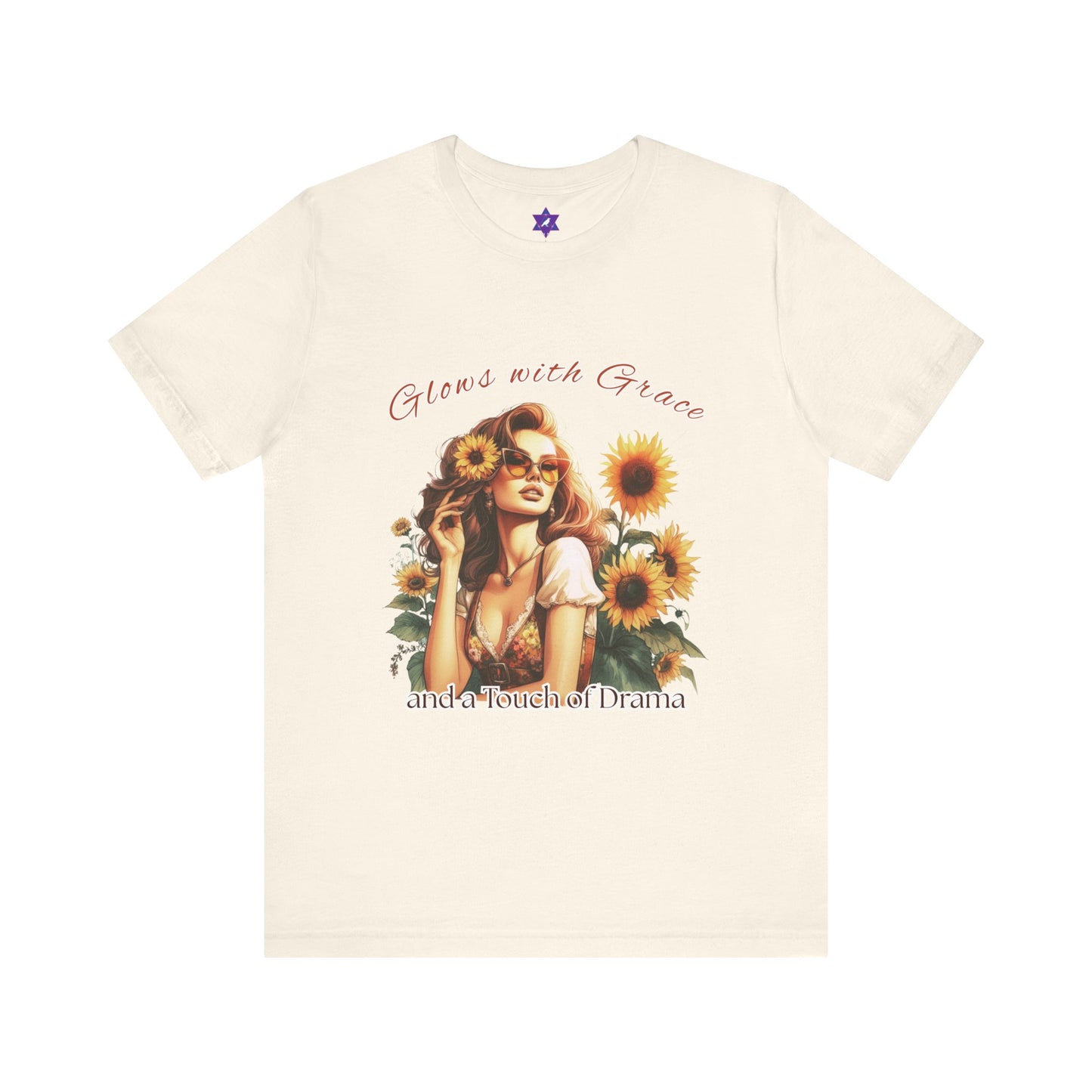 Vibe Check Tee – Glows with Grace and a Touch of Drama | Radiant, Expressive, Magnetic