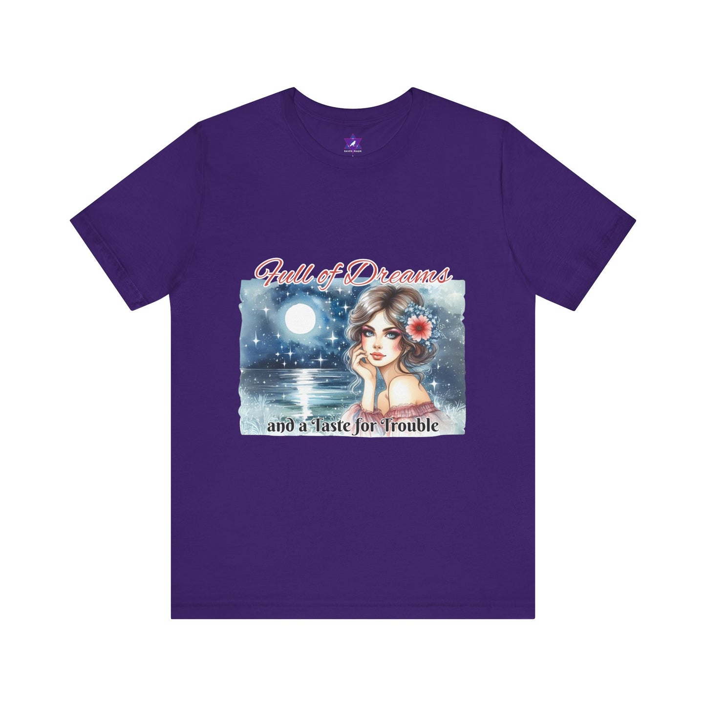VibeCheck Tee – Full of Dreams and a Taste for Trouble | For Empaths, Artists, and Whimsical Souls