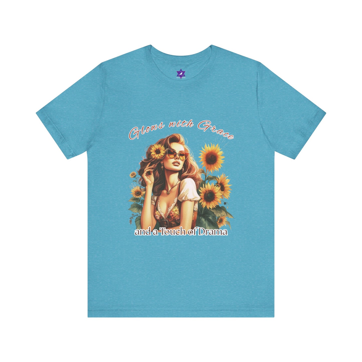 Leo Zodiac Tee – Glows with Grace and a Touch of Drama | Radiant, Regal, Dramatic