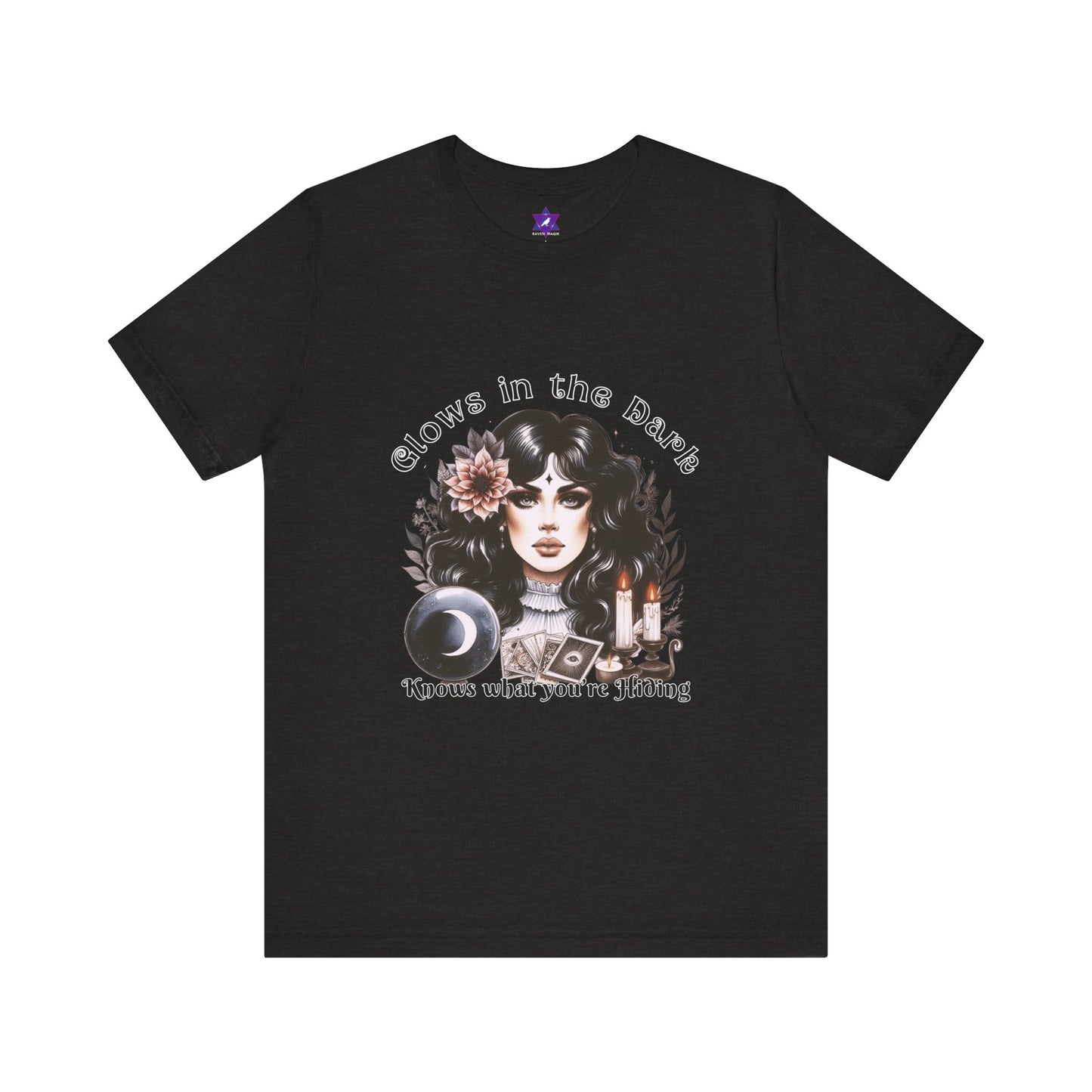 VibeCheck Tee – Glows in the Dark and Knows What You’re Hiding | Mysterious, Magnetic, Intense