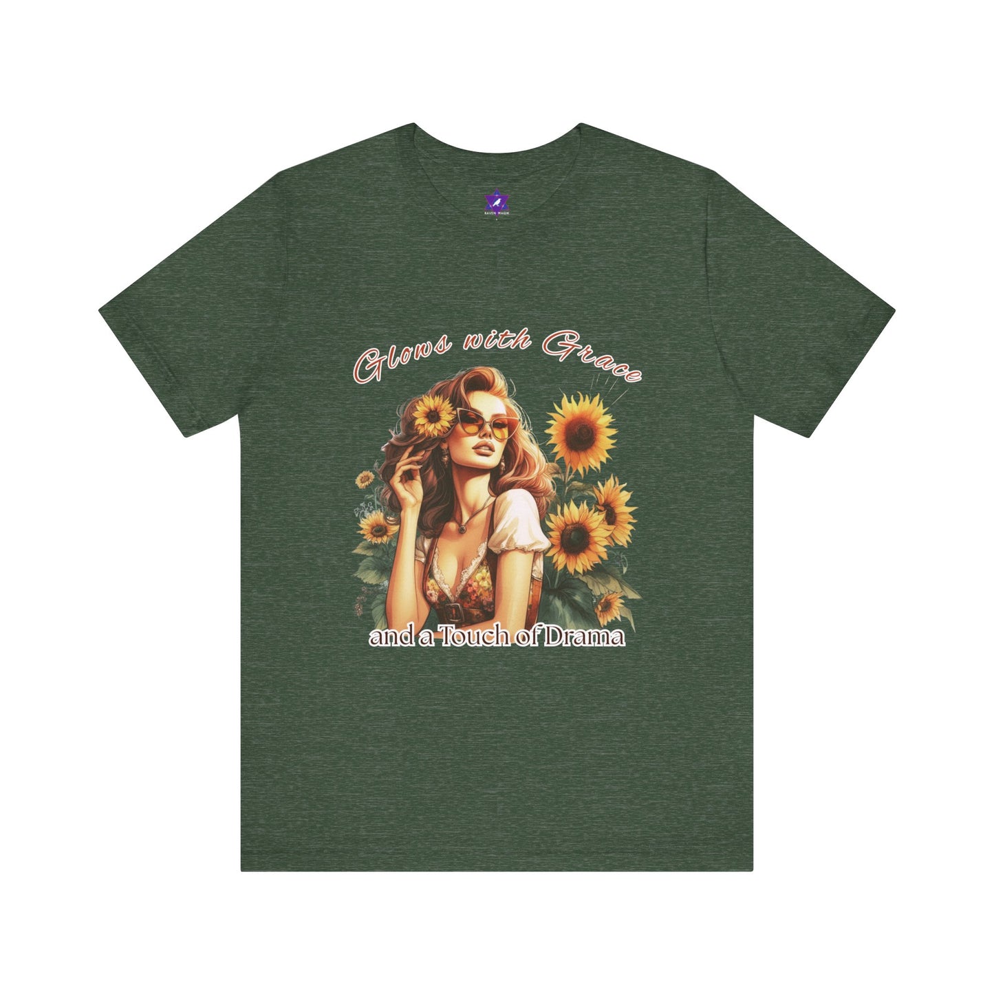 Vibe Check Tee – Glows with Grace and a Touch of Drama | Radiant, Expressive, Magnetic