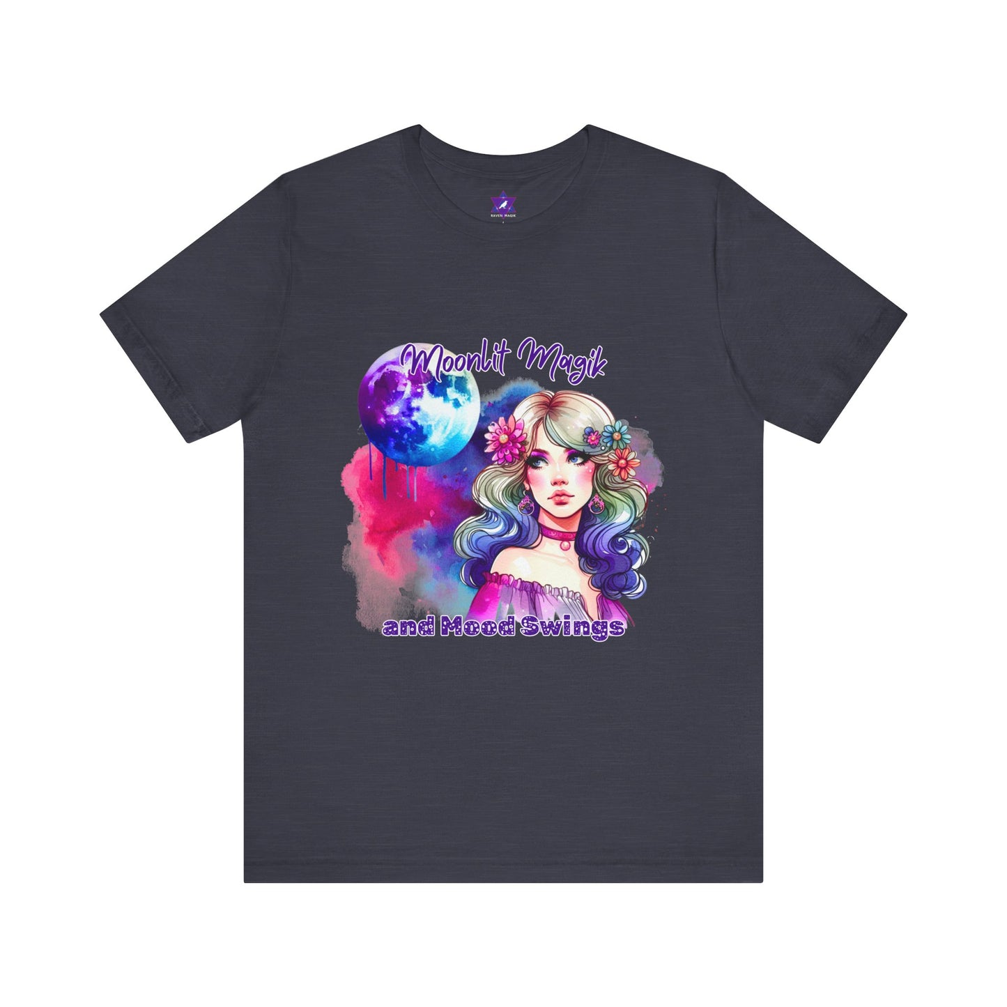VibeCheck Tee – Moonlit Magik and Mood Swings | Dreamy, Intuitive, Unpredictable