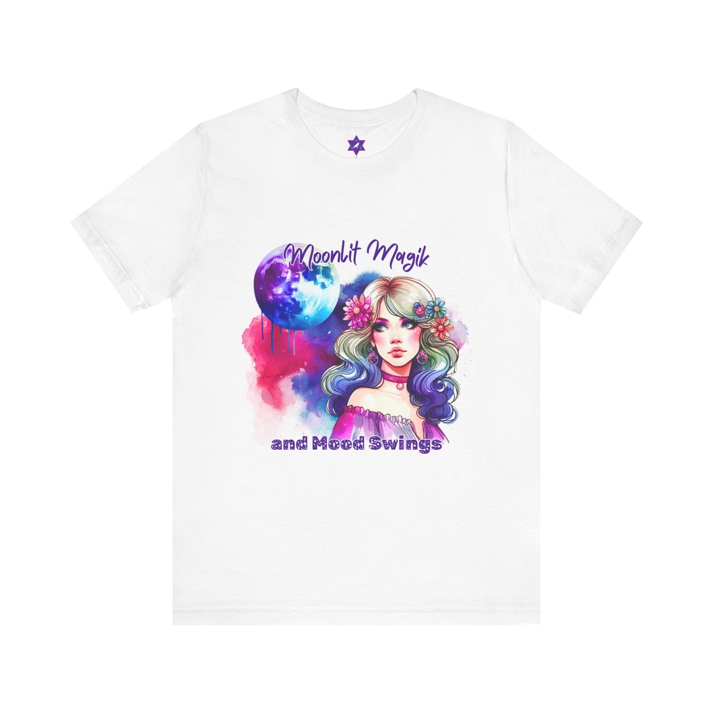 VibeCheck Tee – Moonlit Magik and Mood Swings | Dreamy, Intuitive, Unpredictable