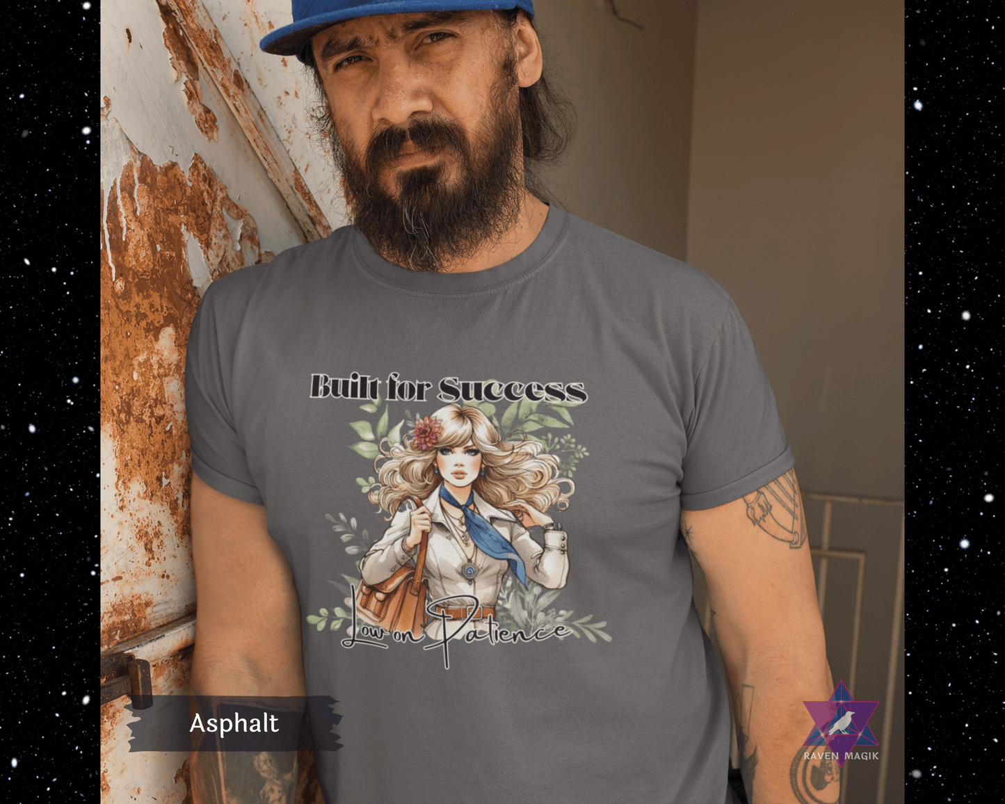 Capricorn Zodiac Tee – Built for Success Low on Patience | Ambitious, Grounded, Unbothered