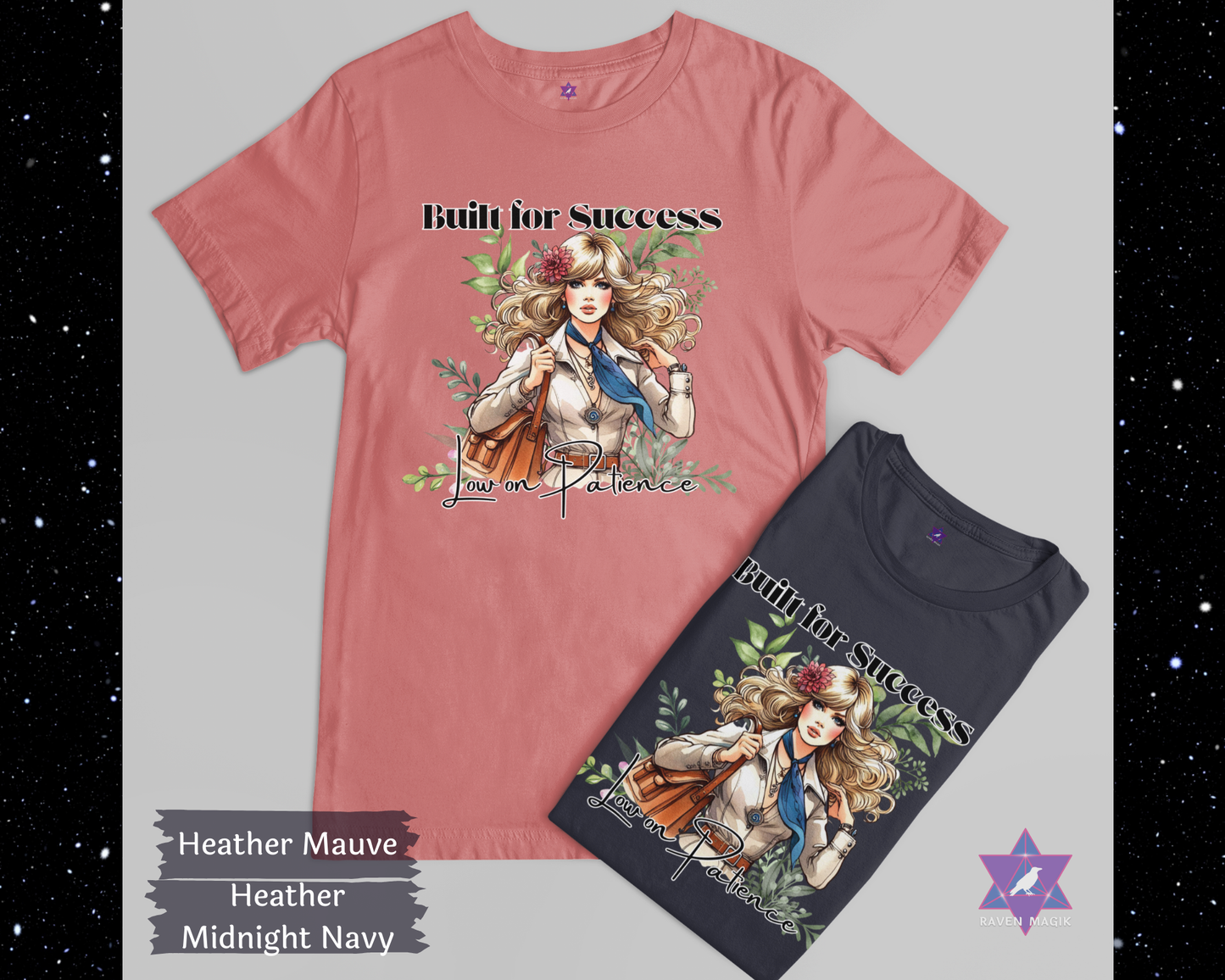 Capricorn Zodiac Tee – Built for Success Low on Patience | Ambitious, Grounded, Unbothered