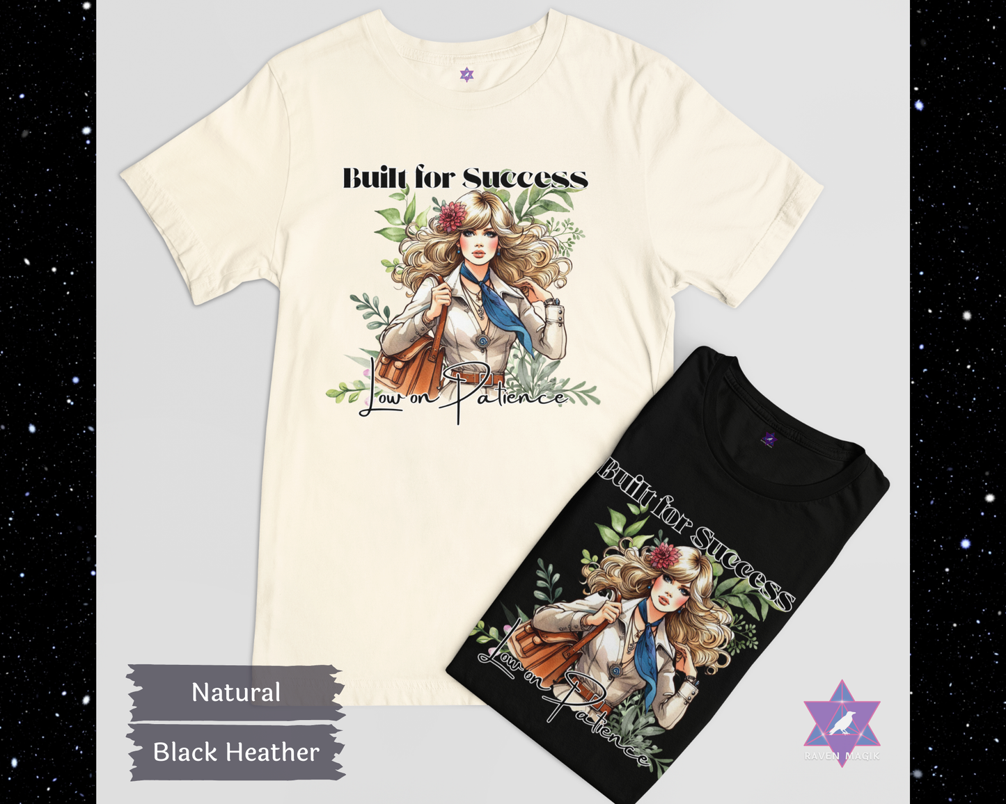 Capricorn Zodiac Tee – Built for Success Low on Patience | Ambitious, Grounded, Unbothered