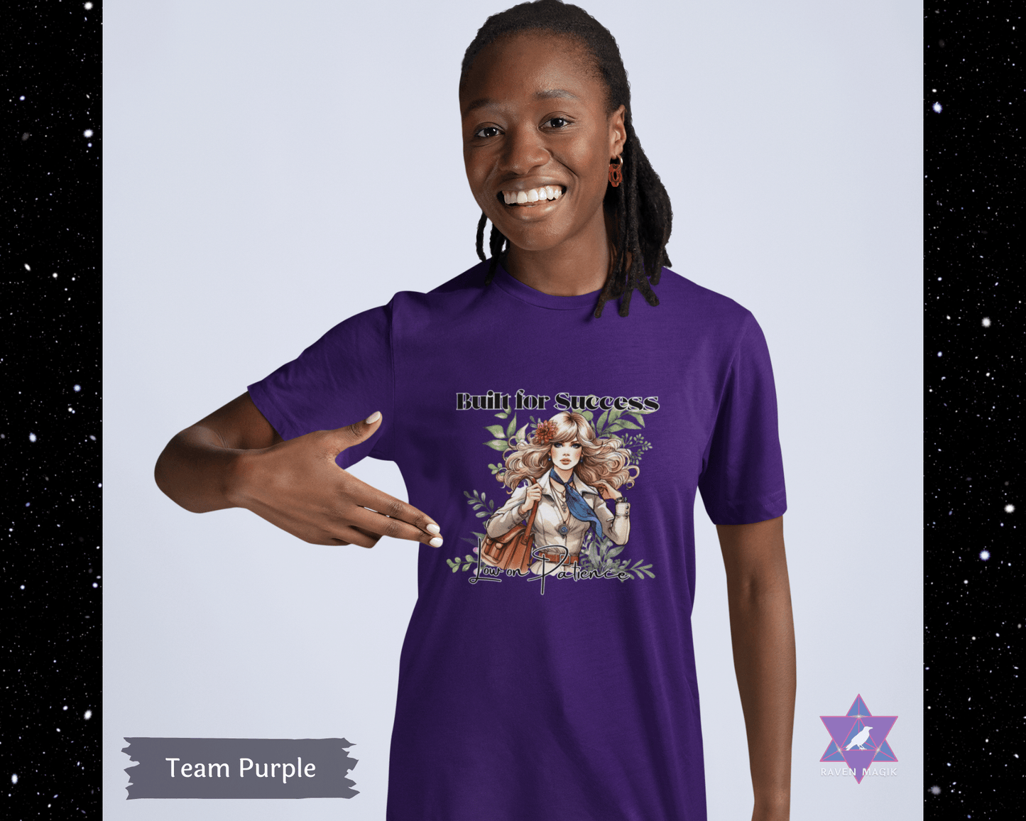 Capricorn Zodiac Tee – Built for Success Low on Patience | Ambitious, Grounded, Unbothered
