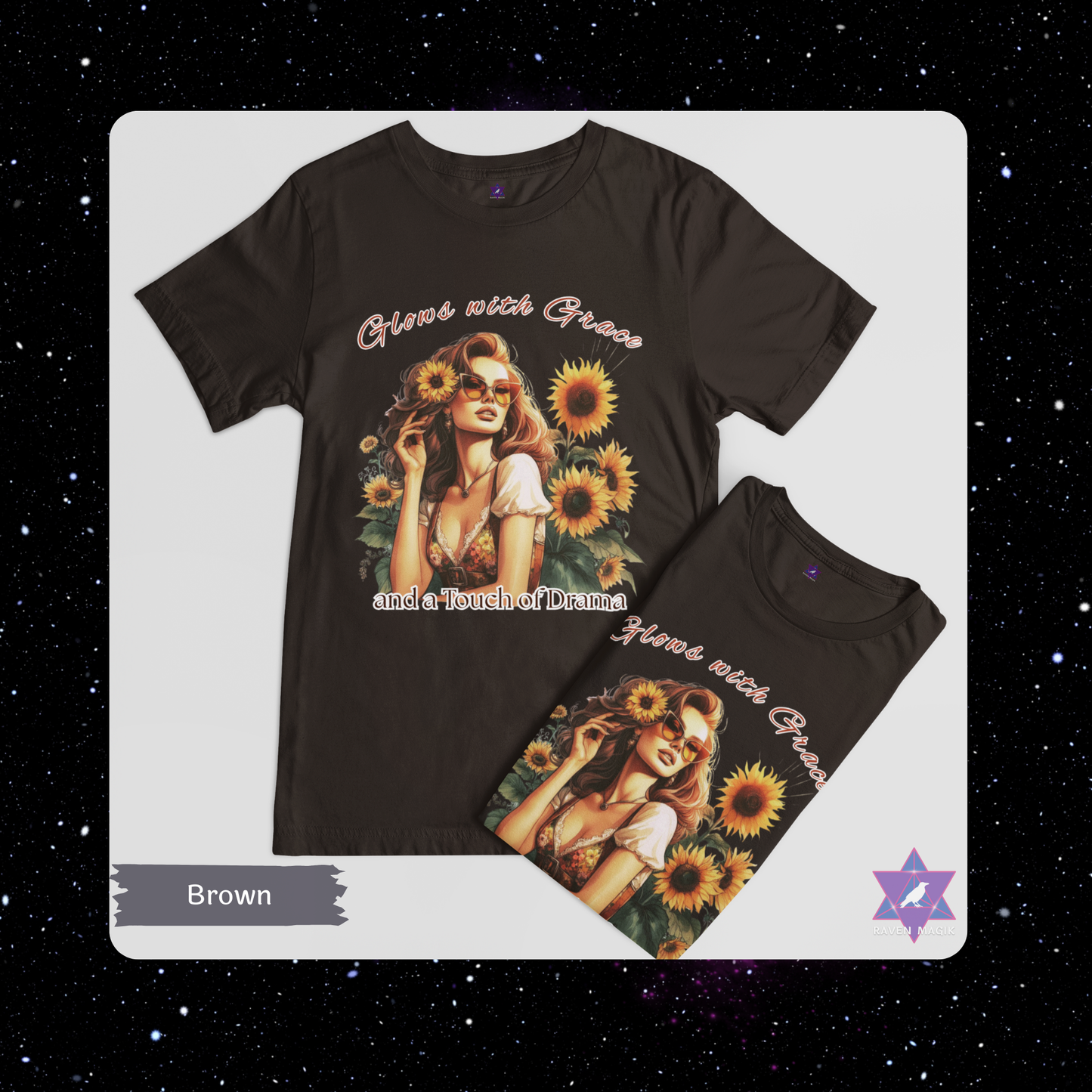 Vibe Check Tee – Glows with Grace and a Touch of Drama | Radiant, Expressive, Magnetic