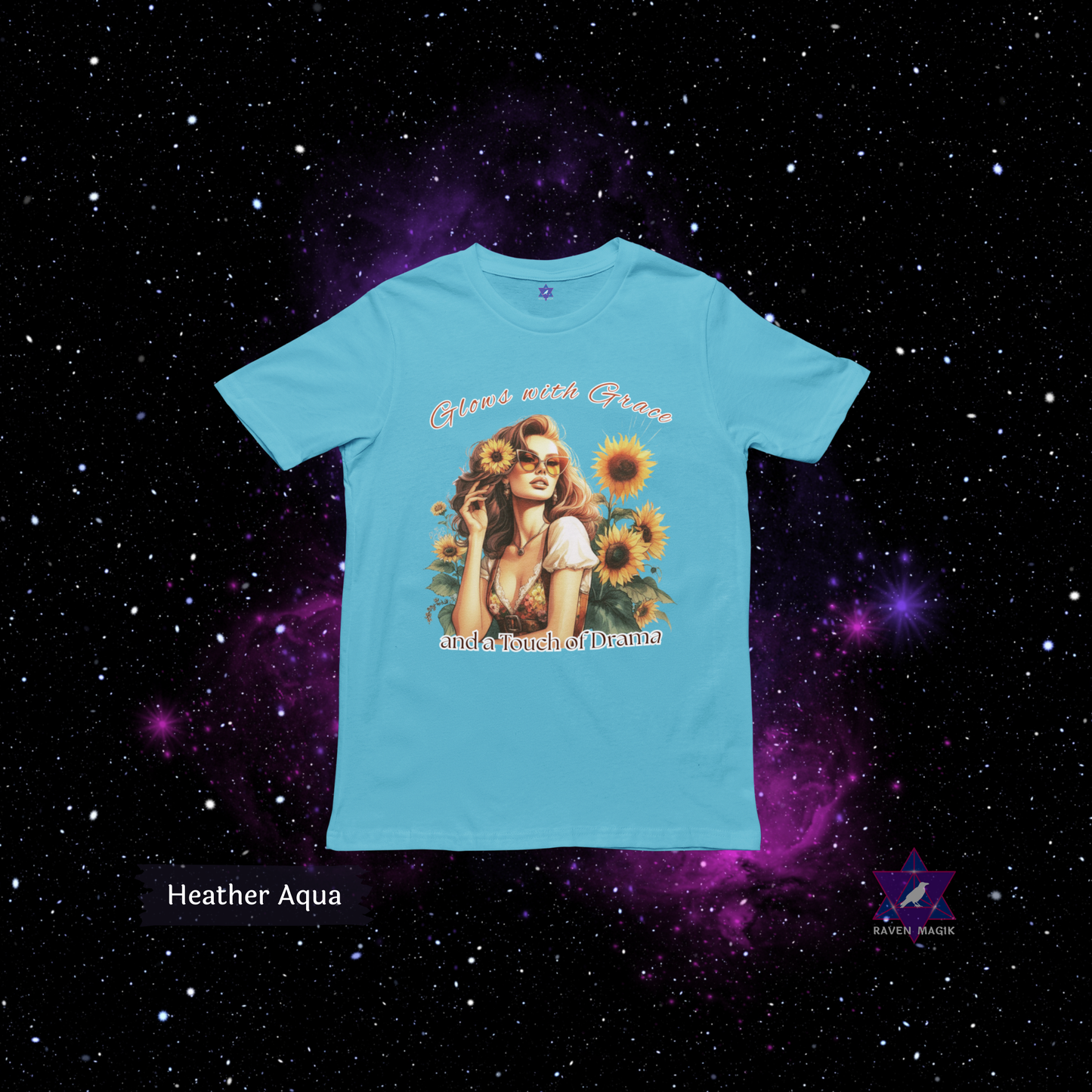 Vibe Check Tee – Glows with Grace and a Touch of Drama | Radiant, Expressive, Magnetic