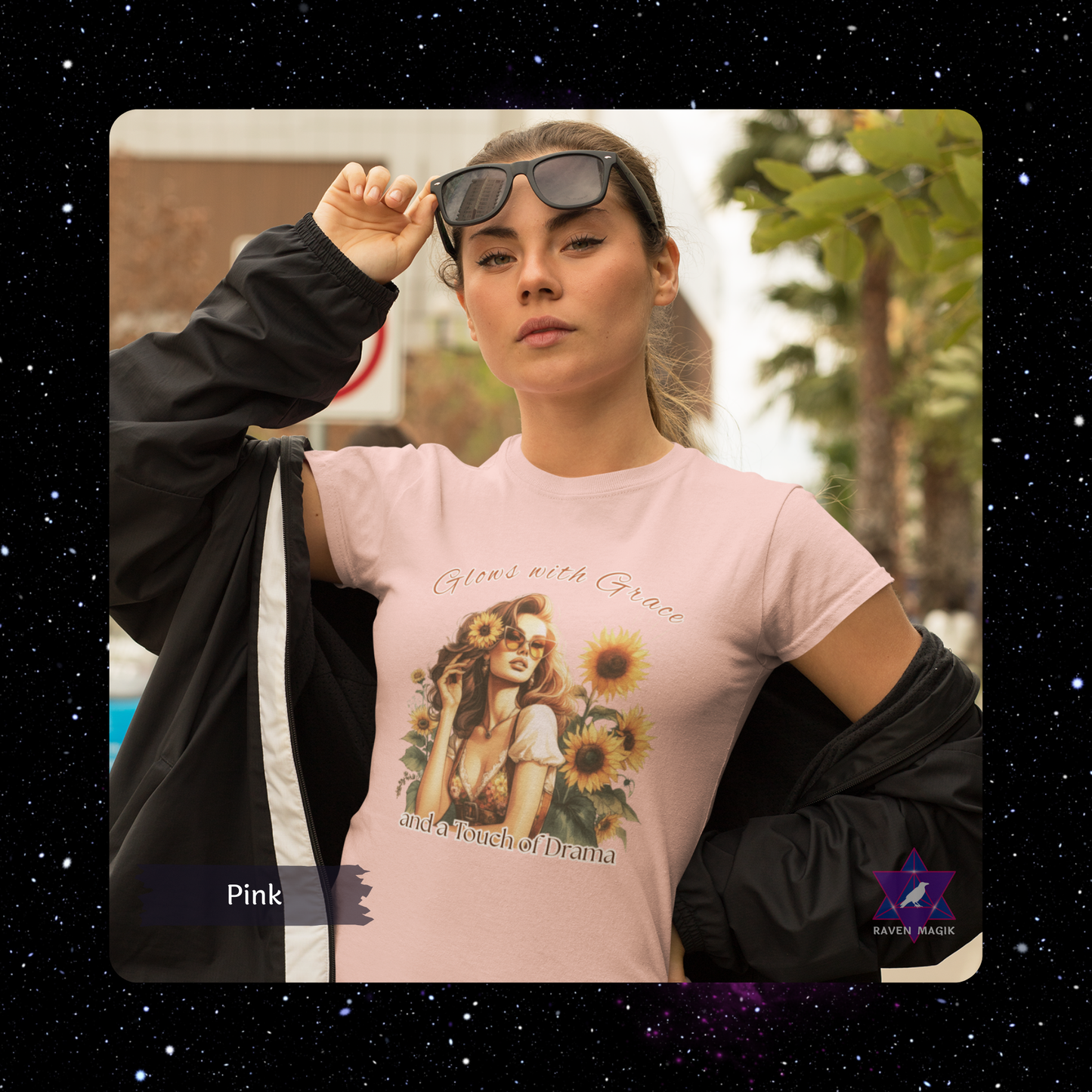 Vibe Check Tee – Glows with Grace and a Touch of Drama | Radiant, Expressive, Magnetic