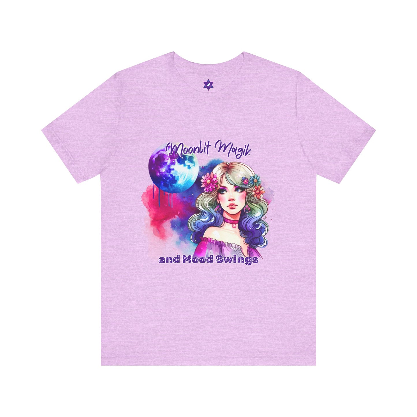VibeCheck Tee – Moonlit Magik and Mood Swings | Dreamy, Intuitive, Unpredictable