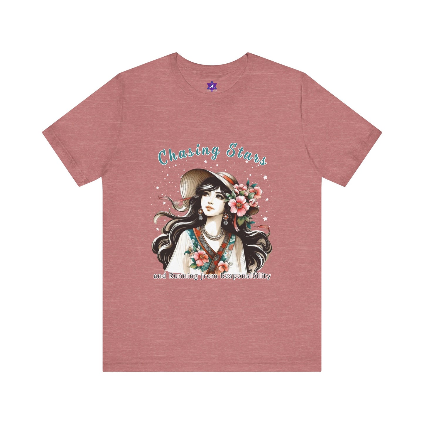 VibeCheck Tee – Chasing Stars and Running from Responsibility | Free-Spirited, Flaky, Fabulous