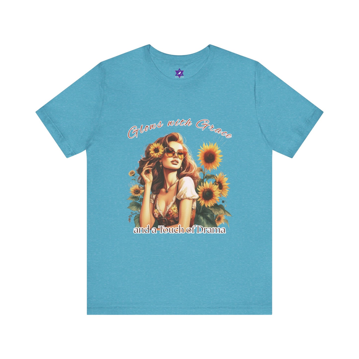 Vibe Check Tee – Glows with Grace and a Touch of Drama | Radiant, Expressive, Magnetic