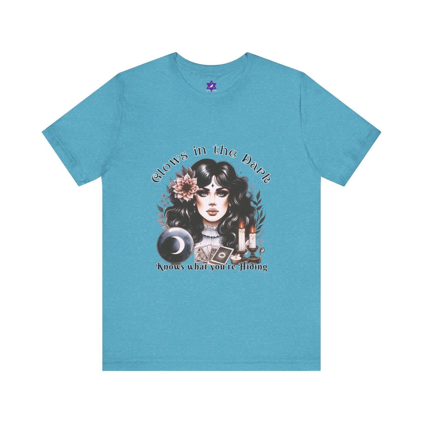 VibeCheck Tee – Glows in the Dark and Knows What You’re Hiding | Mysterious, Magnetic, Intense