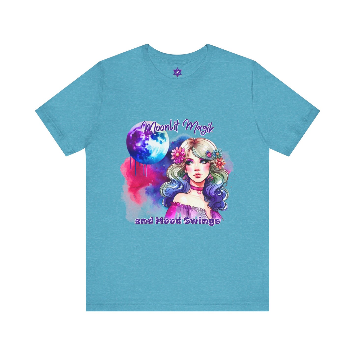 VibeCheck Tee – Moonlit Magik and Mood Swings | Dreamy, Intuitive, Unpredictable
