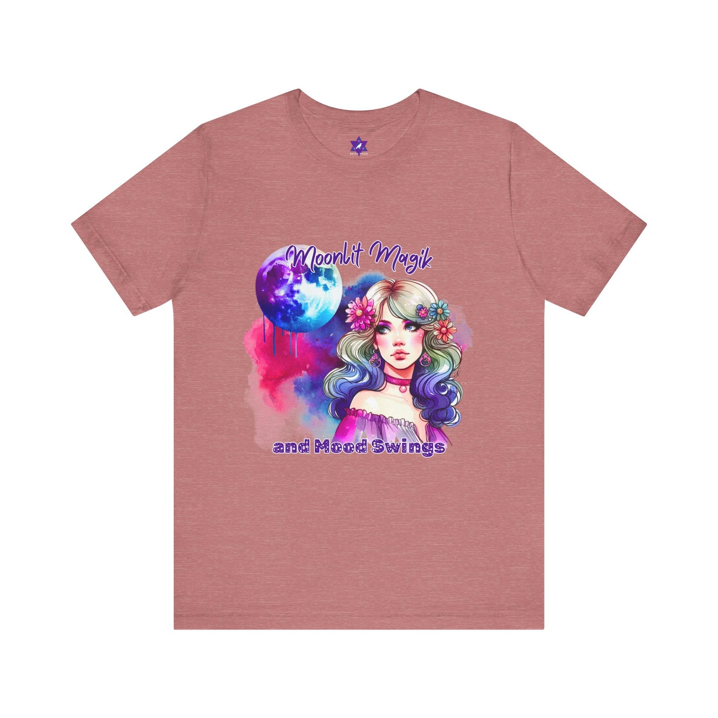 VibeCheck Tee – Moonlit Magik and Mood Swings | Dreamy, Intuitive, Unpredictable
