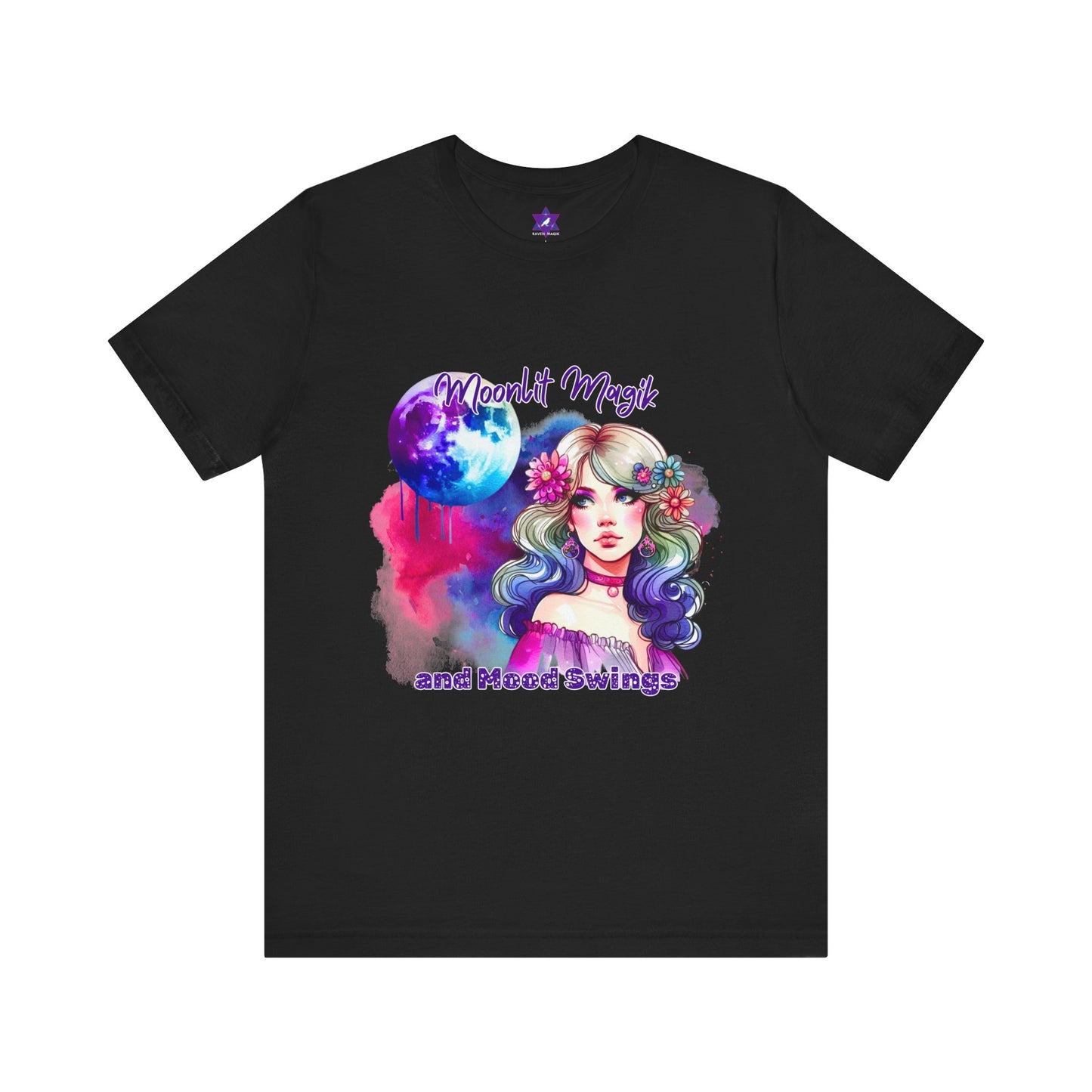 VibeCheck Tee – Moonlit Magik and Mood Swings | Dreamy, Intuitive, Unpredictable