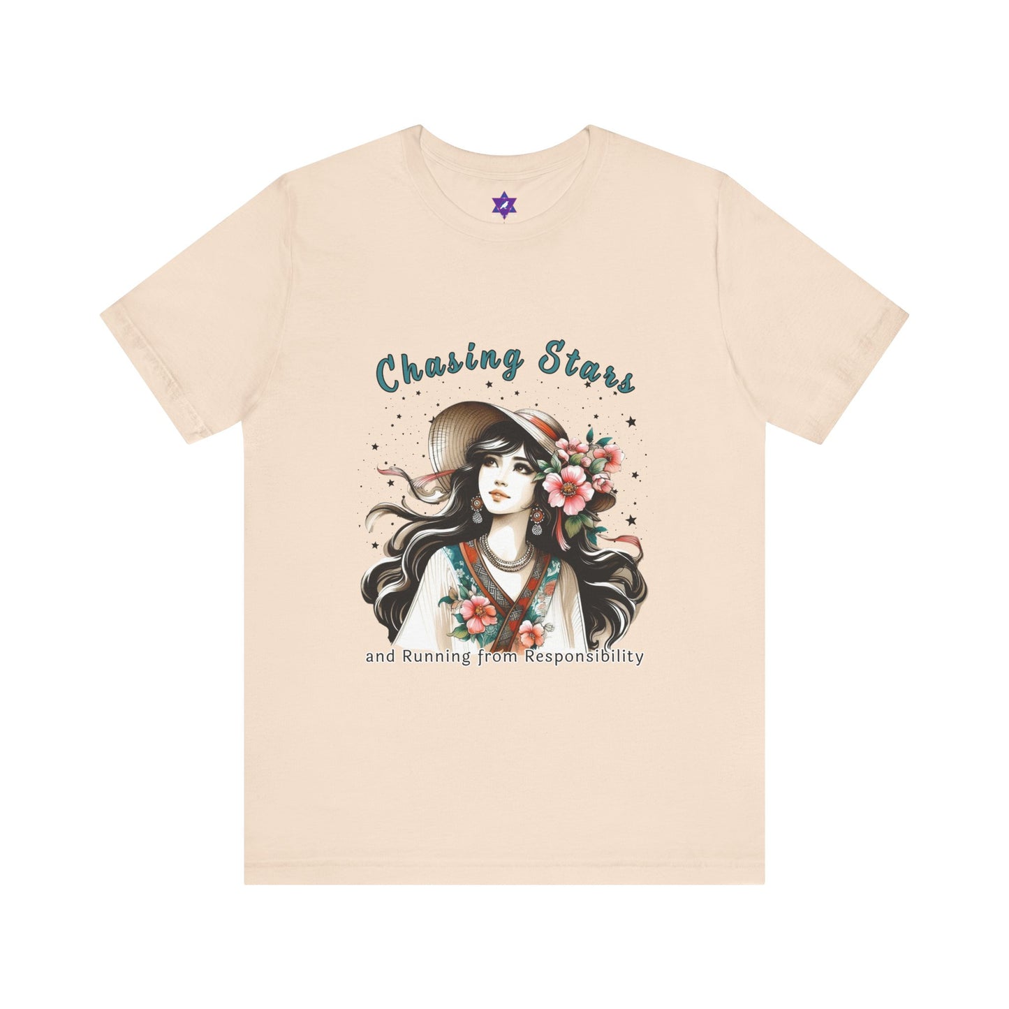 VibeCheck Tee – Chasing Stars and Running from Responsibility | Free-Spirited, Flaky, Fabulous