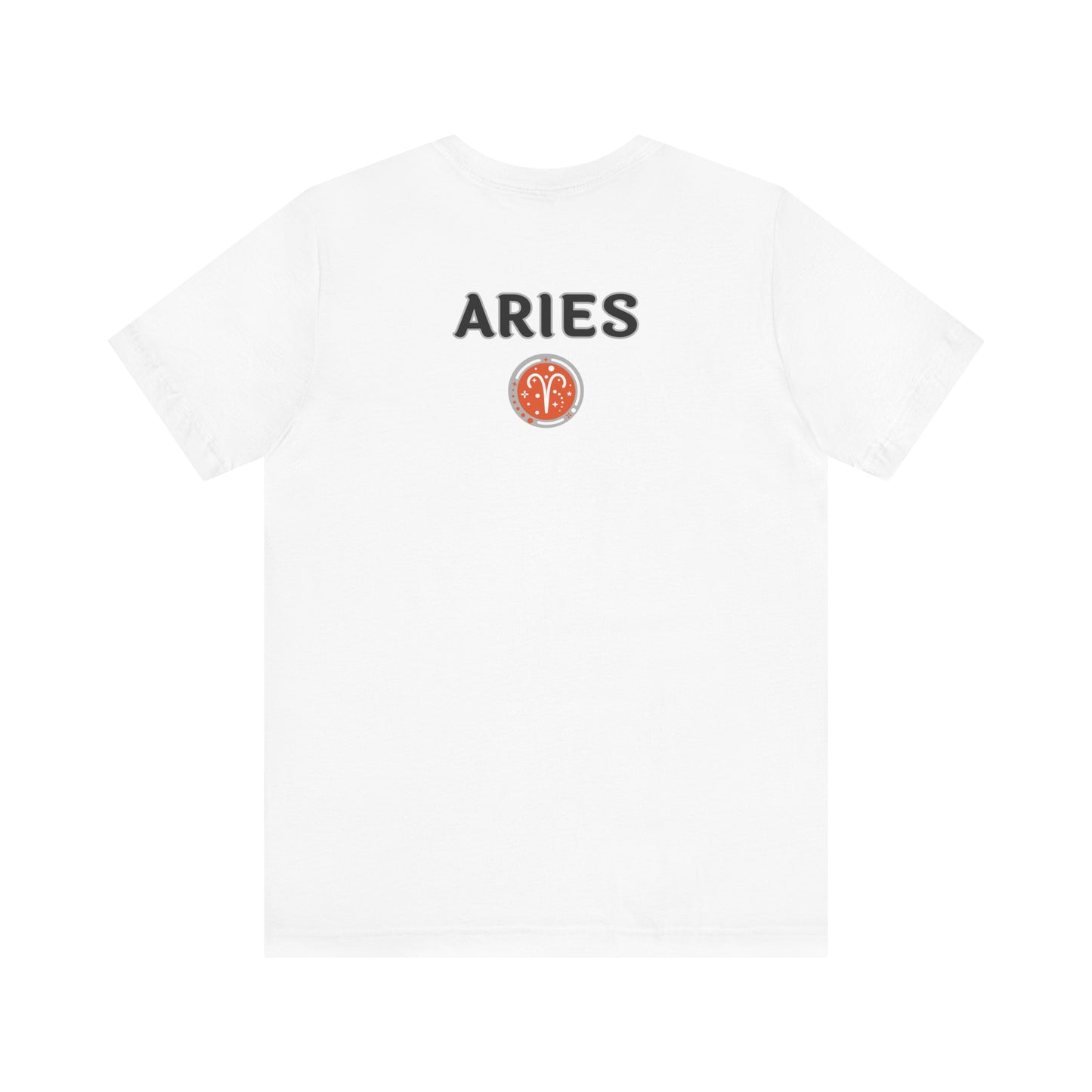 Aries Zodiac Tee – Made of Ambition and No Chill | Bold, Fiery, Unapologetic