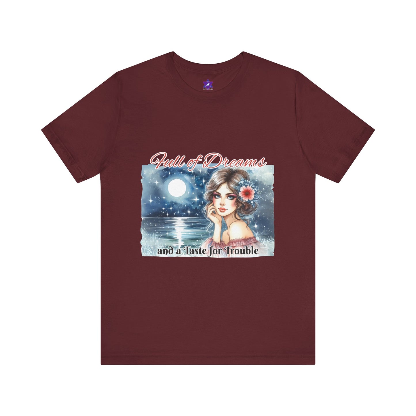 VibeCheck Tee – Full of Dreams and a Taste for Trouble | For Empaths, Artists, and Whimsical Souls