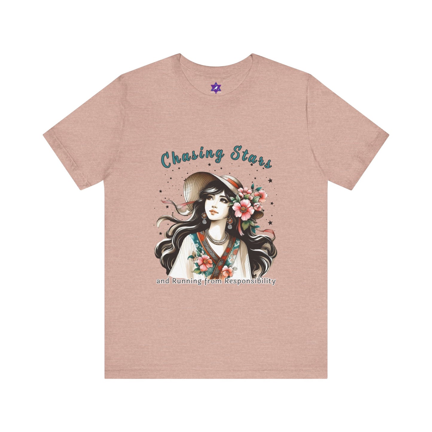 VibeCheck Tee – Chasing Stars and Running from Responsibility | Free-Spirited, Flaky, Fabulous
