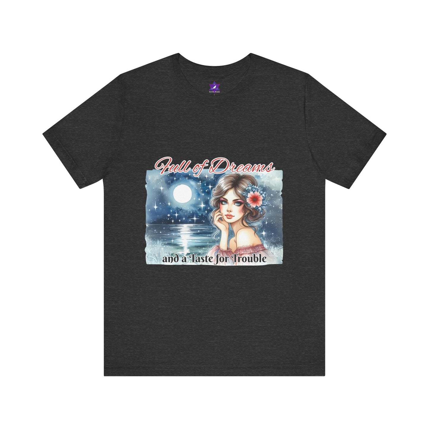 VibeCheck Tee – Full of Dreams and a Taste for Trouble | For Empaths, Artists, and Whimsical Souls