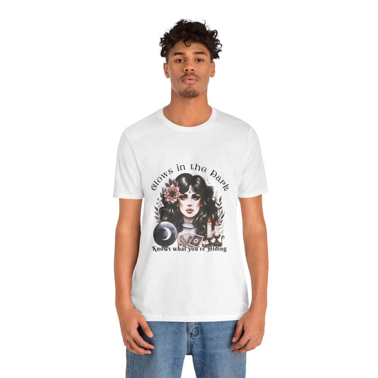 VibeCheck Tee – Glows in the Dark and Knows What You’re Hiding | Mysterious, Magnetic, Intense