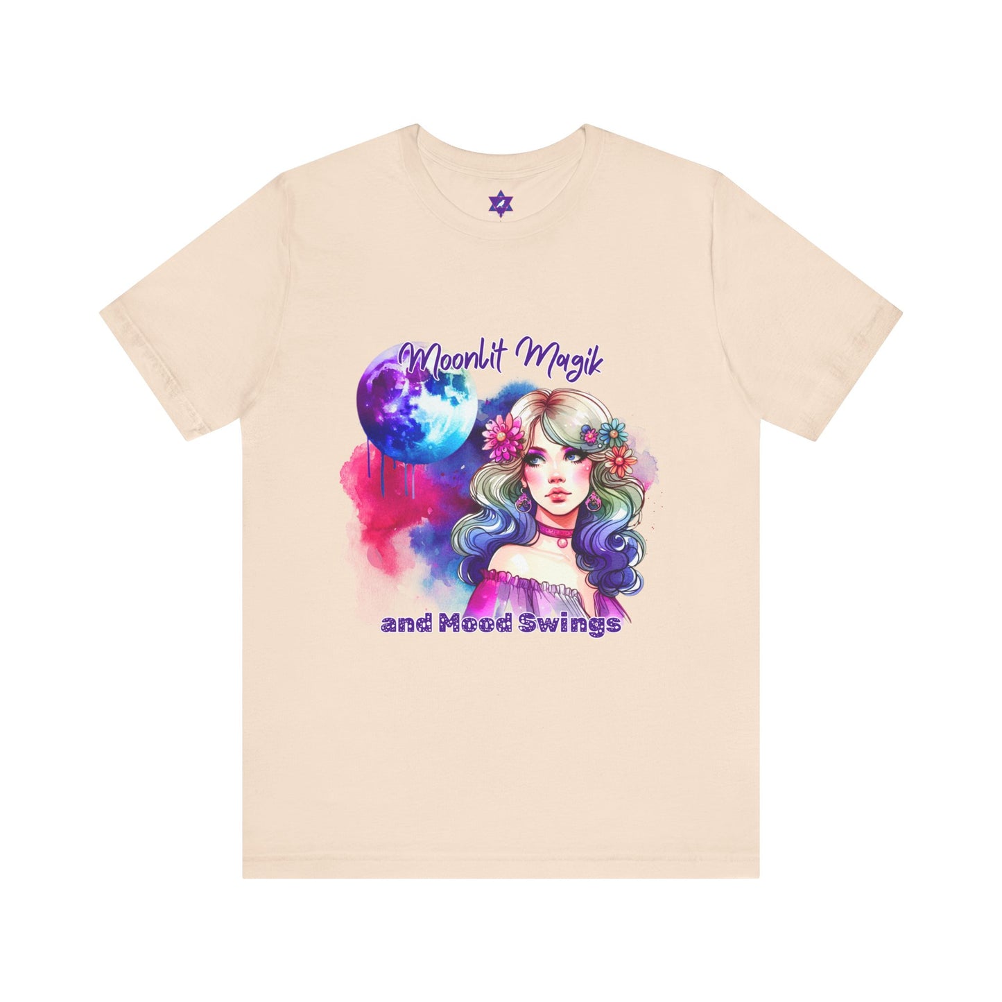 VibeCheck Tee – Moonlit Magik and Mood Swings | Dreamy, Intuitive, Unpredictable