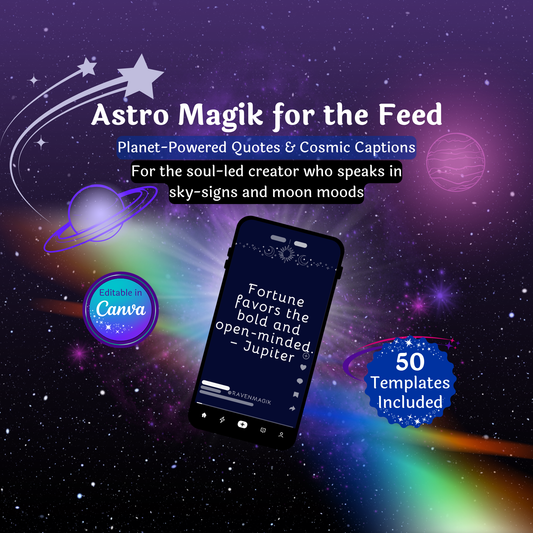 🪐 The Planet Pack – Astrology Canva Templates for Soul-Led Brands