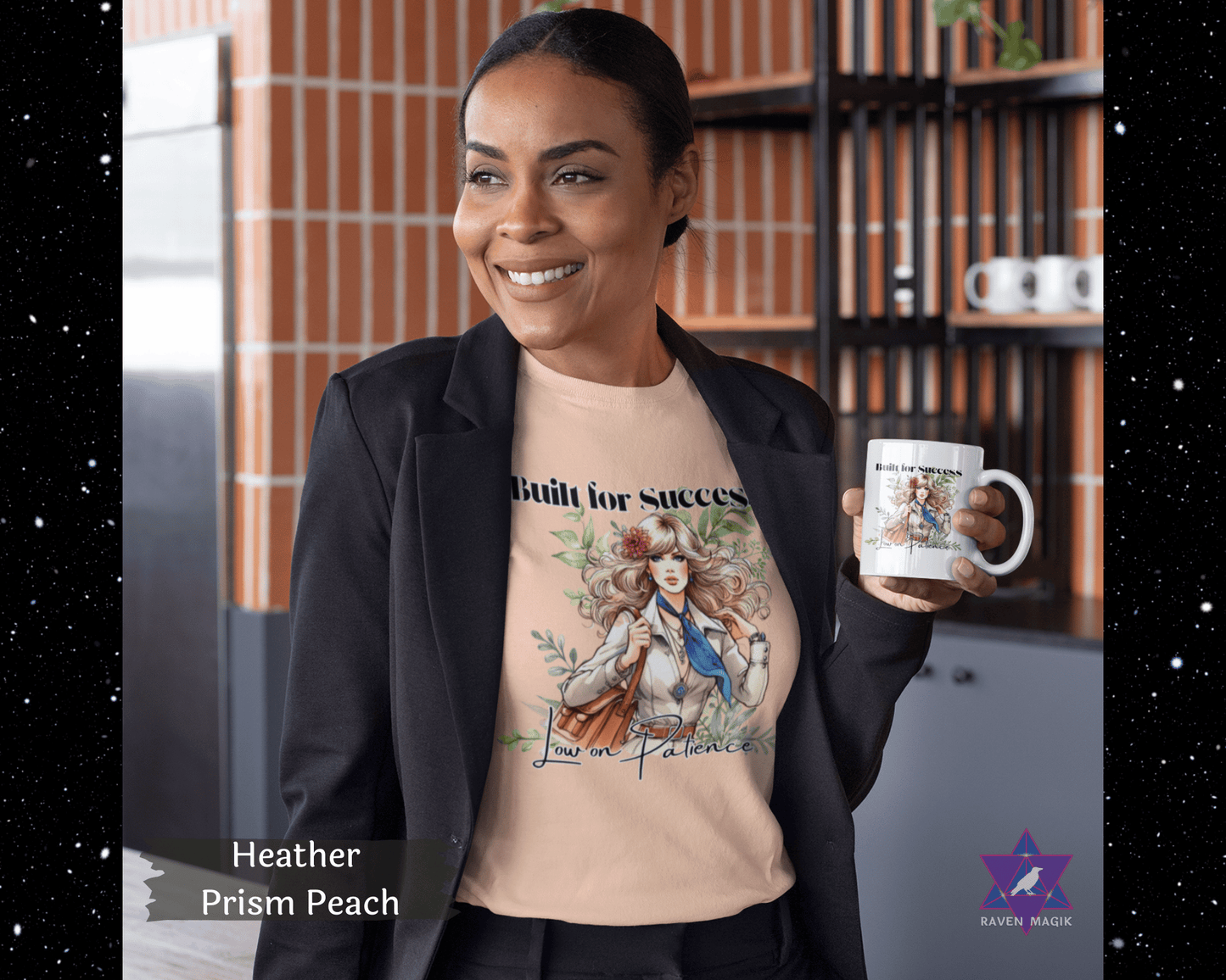 Capricorn Zodiac Tee – Built for Success Low on Patience | Ambitious, Grounded, Unbothered