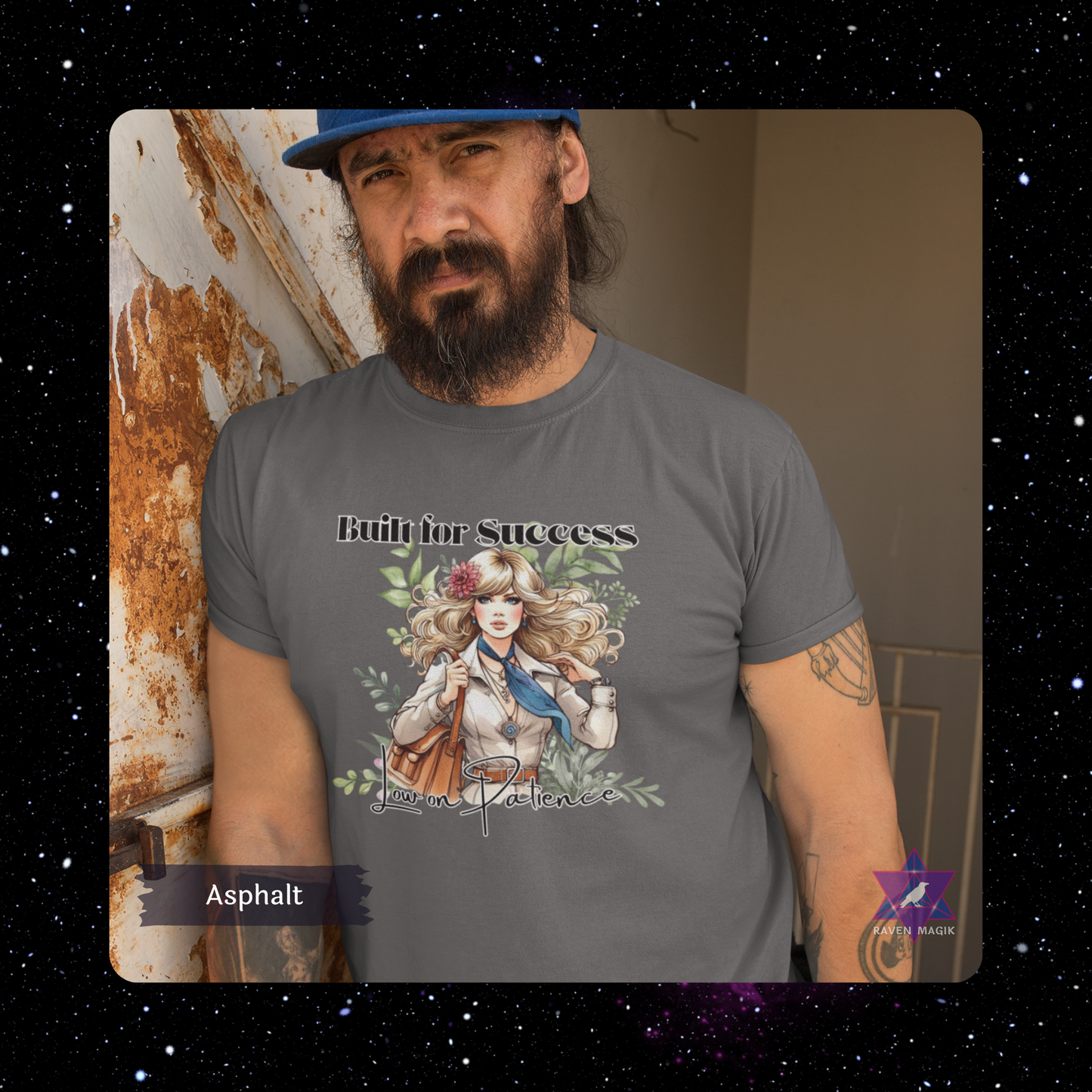 Capricorn Zodiac Tee – Built for Success Low on Patience | Ambitious, Grounded, Unbothered