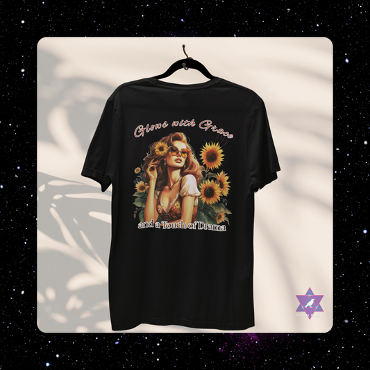 Vibe Check Tee – Glows with Grace and a Touch of Drama | Radiant, Expressive, Magnetic