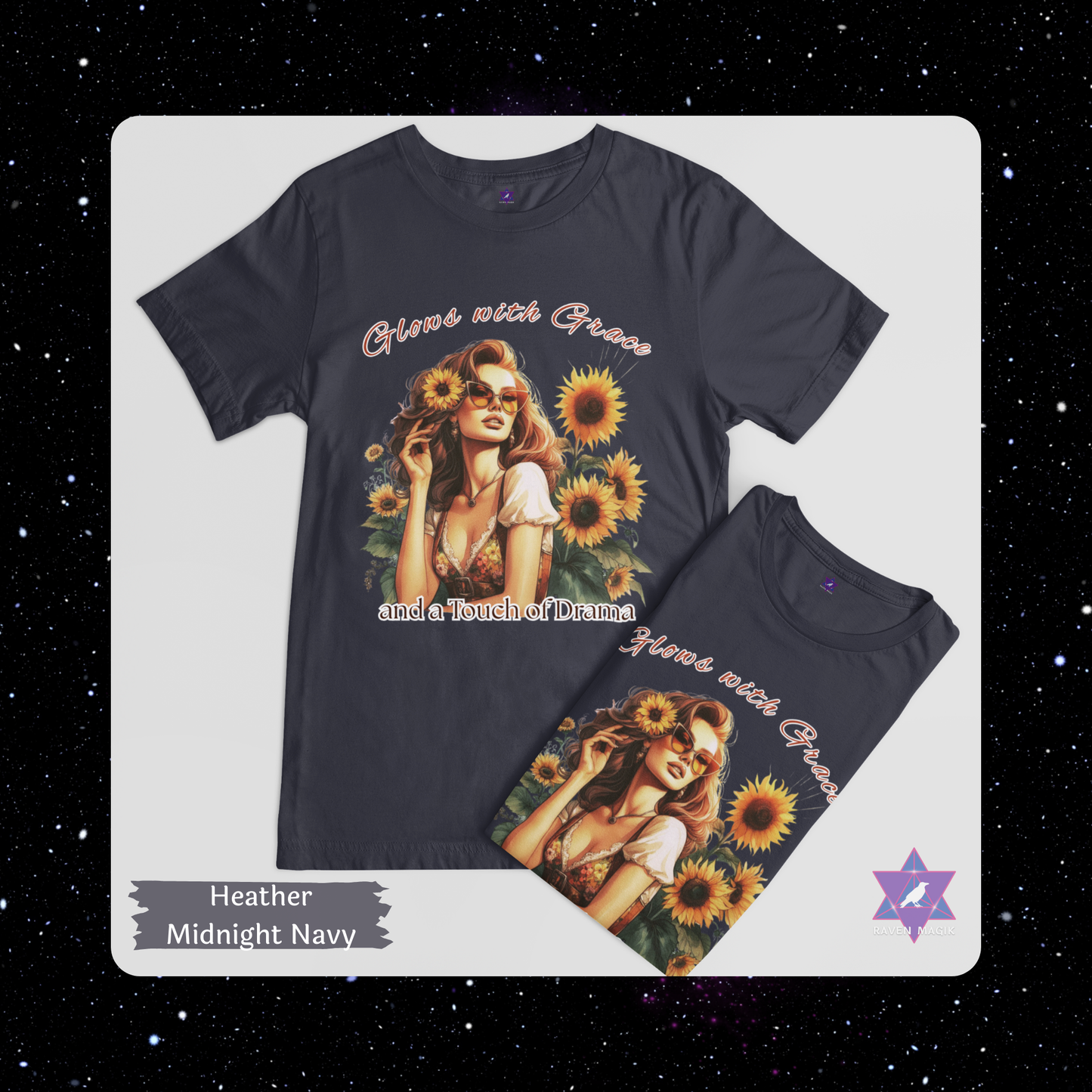 Vibe Check Tee – Glows with Grace and a Touch of Drama | Radiant, Expressive, Magnetic