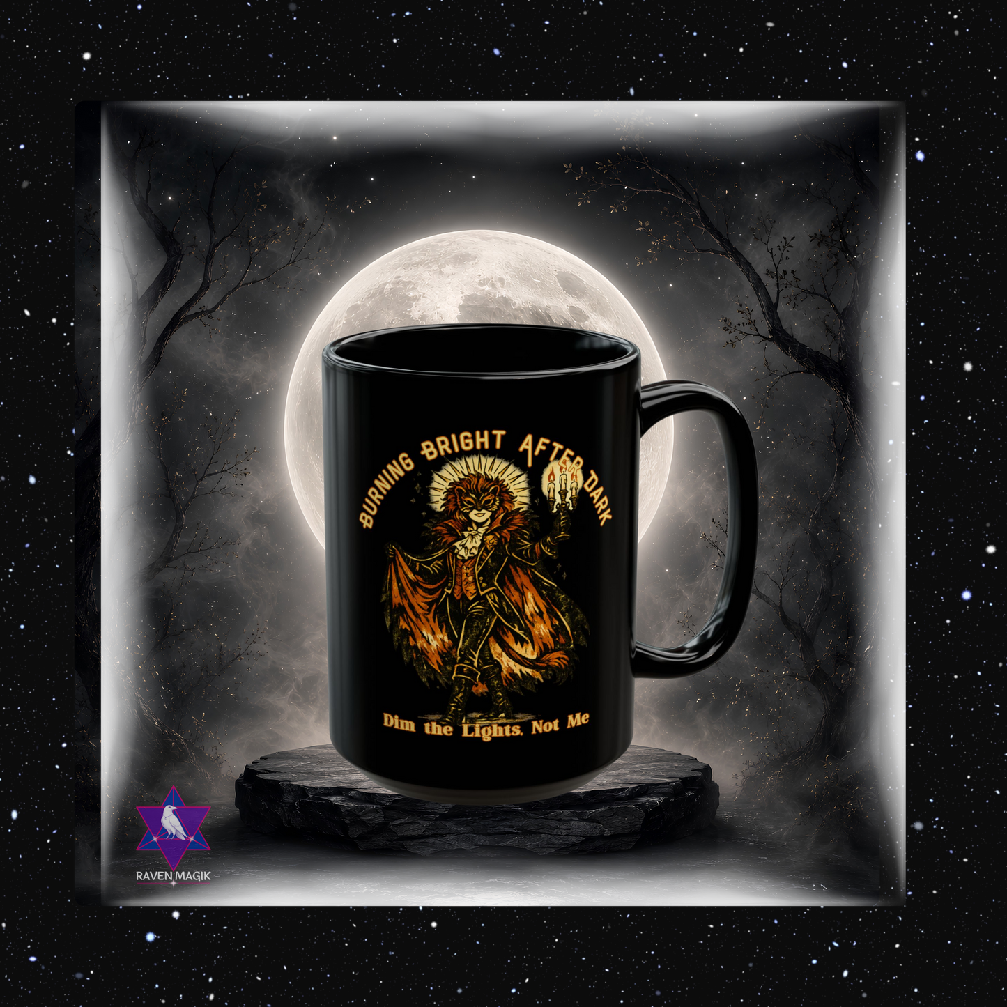 Leo Mug | Burning Bright After Dark