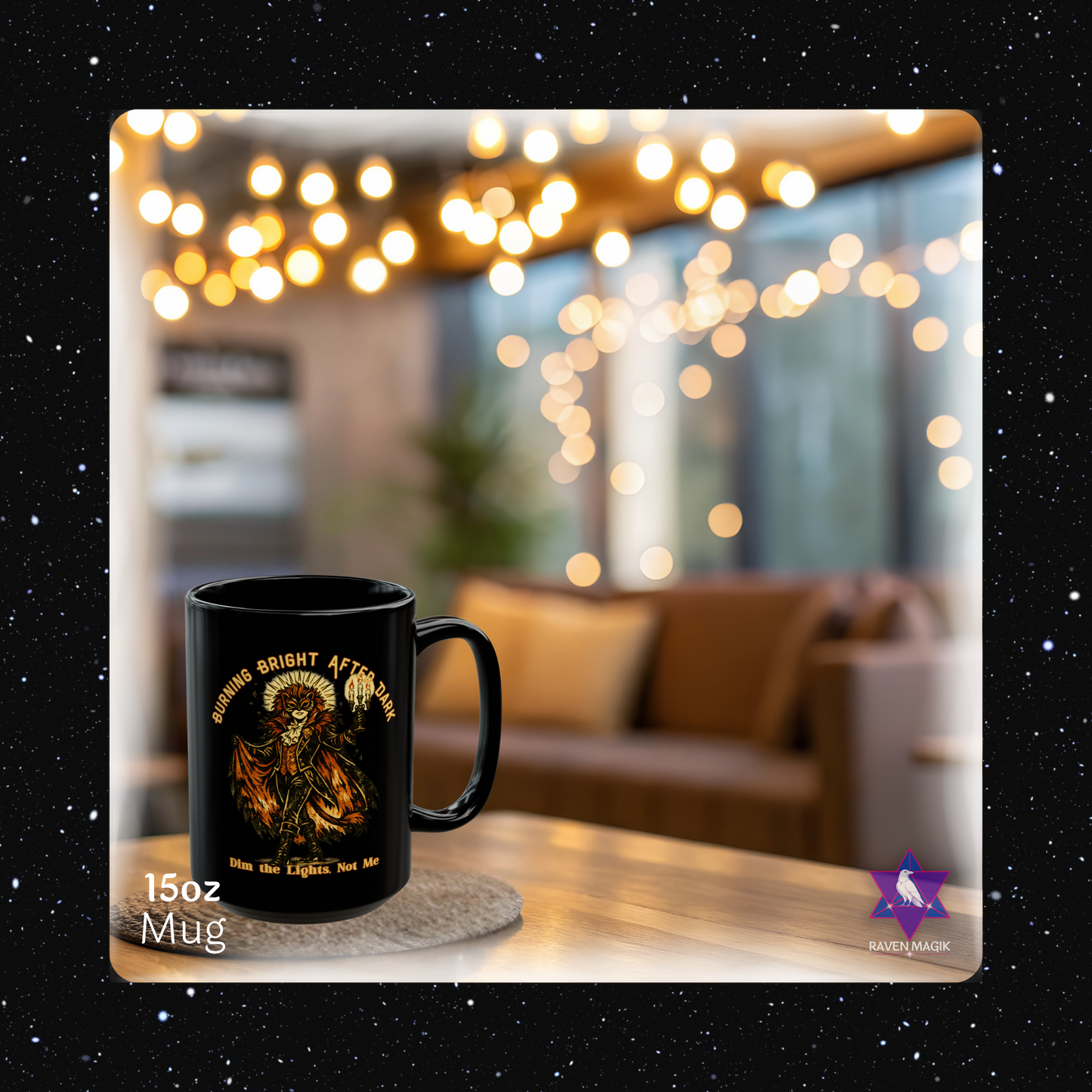 Leo Mug | Burning Bright After Dark