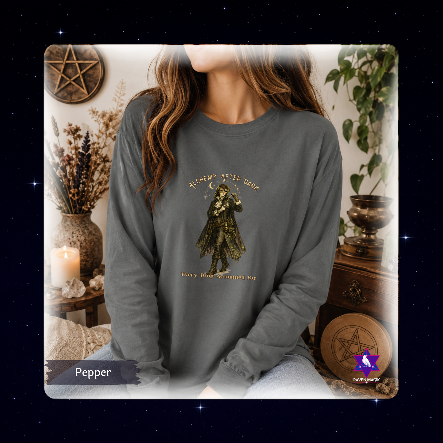 Virgo Long Sleeve | Alchemy After Dark