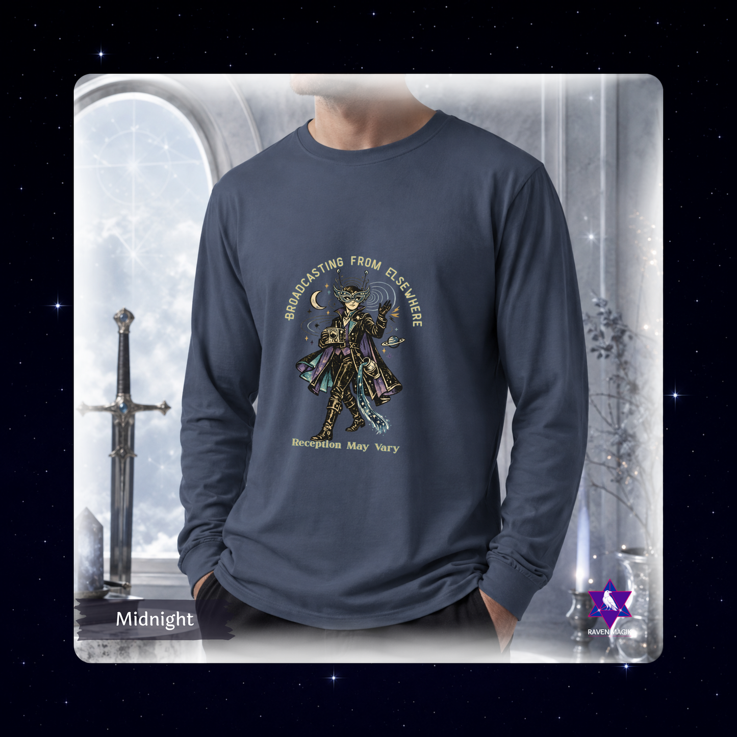Aquarius Long Sleeve | Broadcasting From Elsewhere