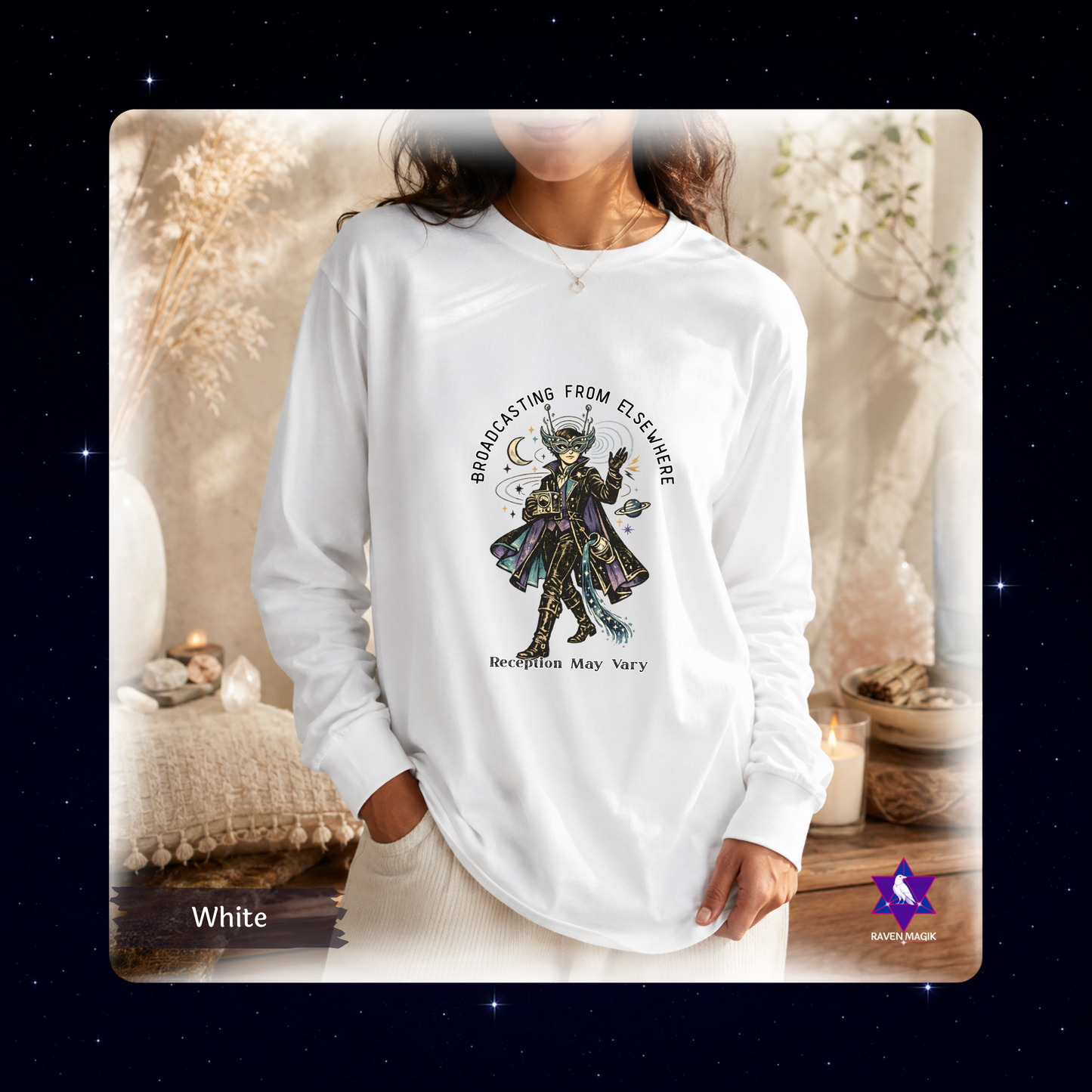 Aquarius Long Sleeve | Broadcasting From Elsewhere