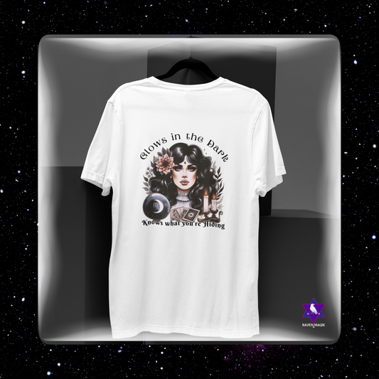 Scorpio Zodiac Tee – Glows in the Dark and Knows What You’re Hiding | Psychic and Slightly Dangerous